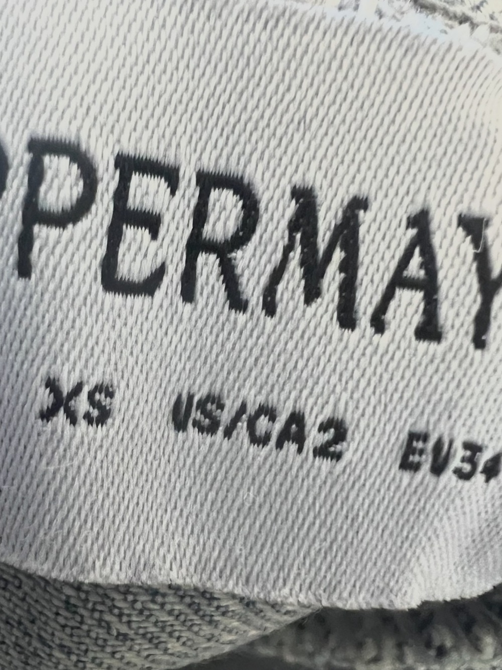 Peppermayo Denim Top Strapless Bustier - Picture 10 of 11